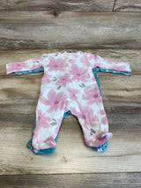 NEW Child Of Mine 2pk Floral Sleepers Green sz 0-3m