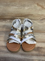 NEW Children's Place Metallic Gladiator Sandals sz 11c