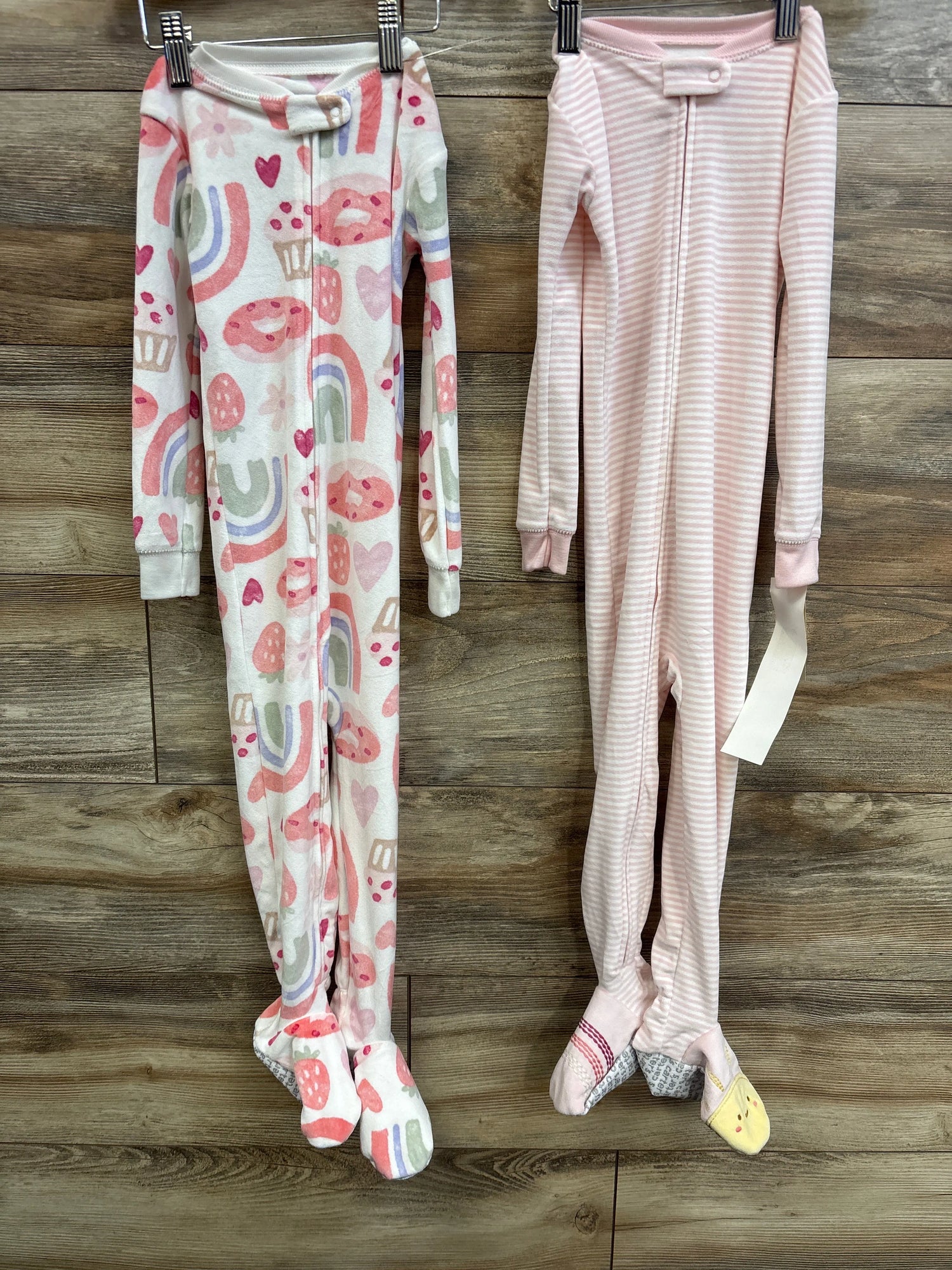 NEW Just One You 2pk Blanket Sleepers White sz 3T