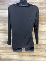 Smallshow Nursing Shirt Black sz Large - Me n Mommy To Be