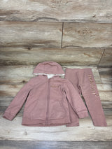 So Cute 2pc Bekkin Zip-Up Jacket & Pants Set Pink sz 18-24m