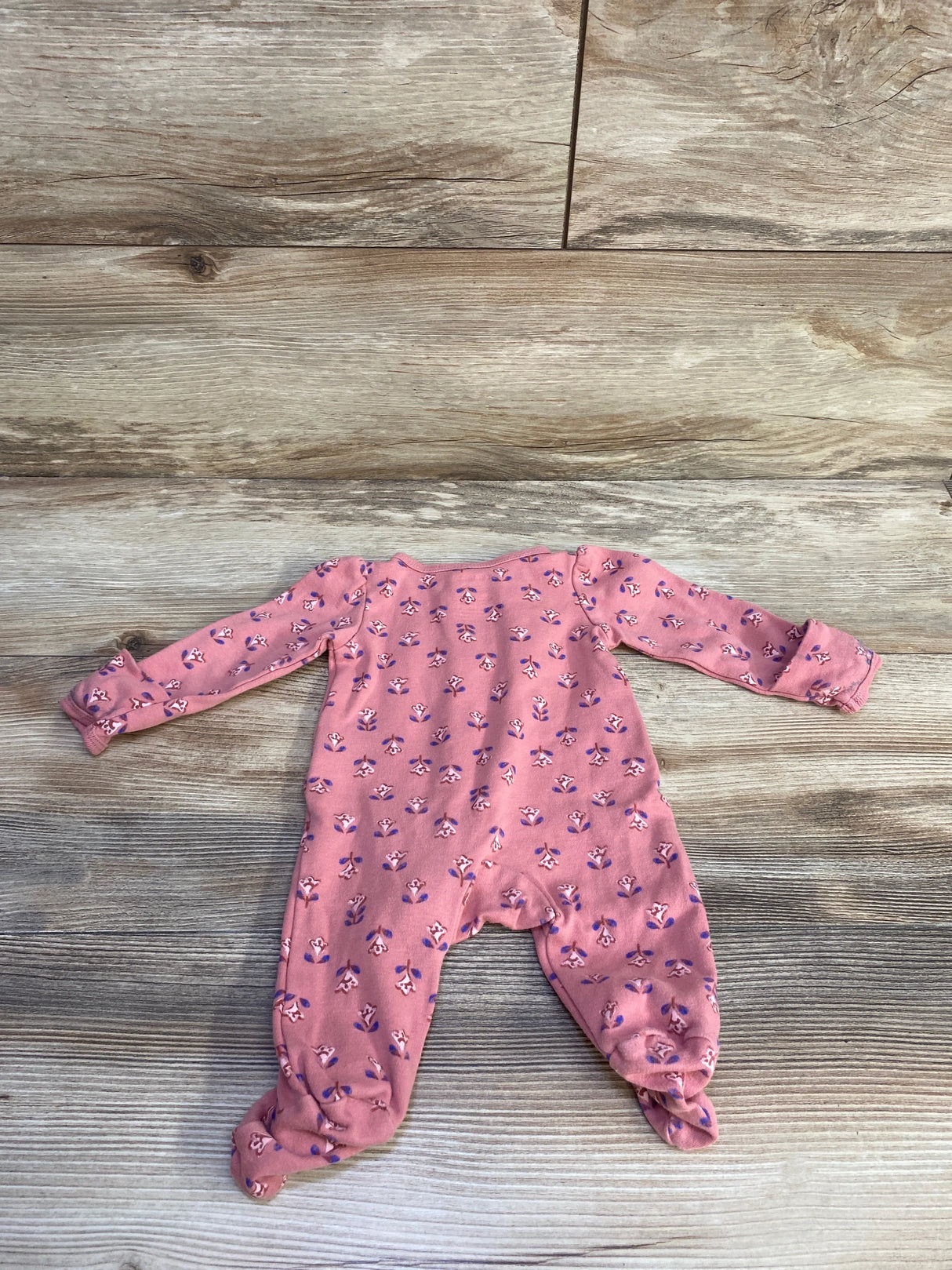 Carter's Little Sister Floral Sleeper Pink sz Newborn