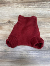 Disana Wool Pull On Diaper Cover Red sz 3-6m