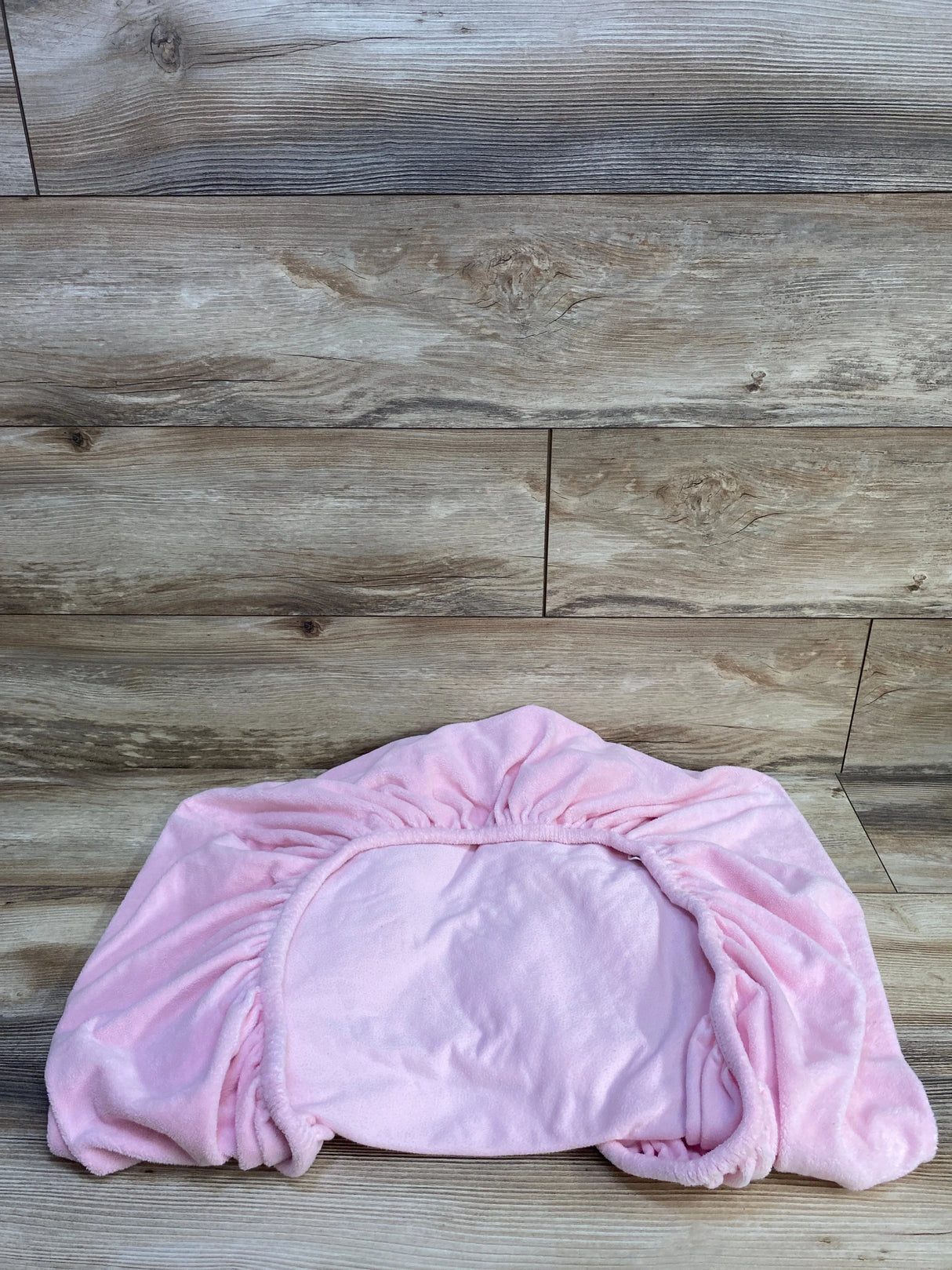 Plush Fitted Crib Sheet Pink