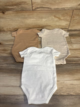 Nike 3pk Bodysuits Beige sz 9m