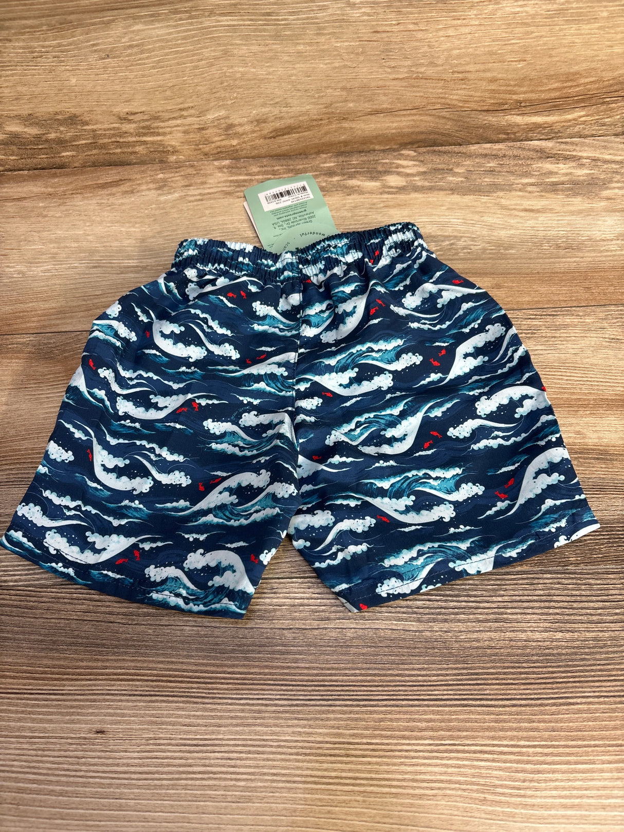 NEW Green Sprouts Easy Change Eco Swim Trunks Blue sz 24m - Me n Mommy To Be