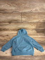 Kids Headquarters Motorcycle Pull Over Hoodie Blue sz 2T
