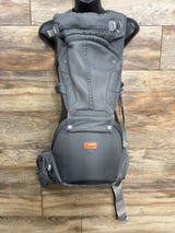 BabbleRoo Grow Carrier 6-in-1 Baby Carrier with Hip Seat Grey 7-50lbs