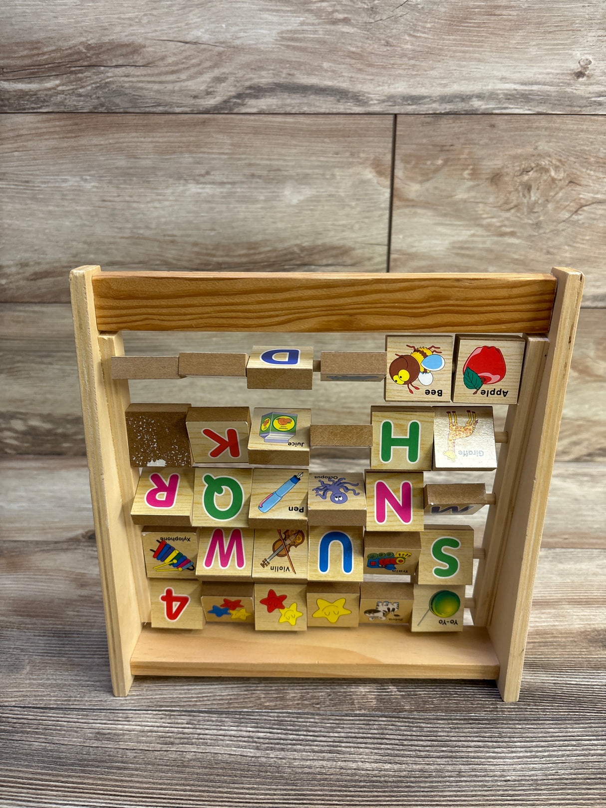 First Learning Flip-Flop Alphabet Blocks