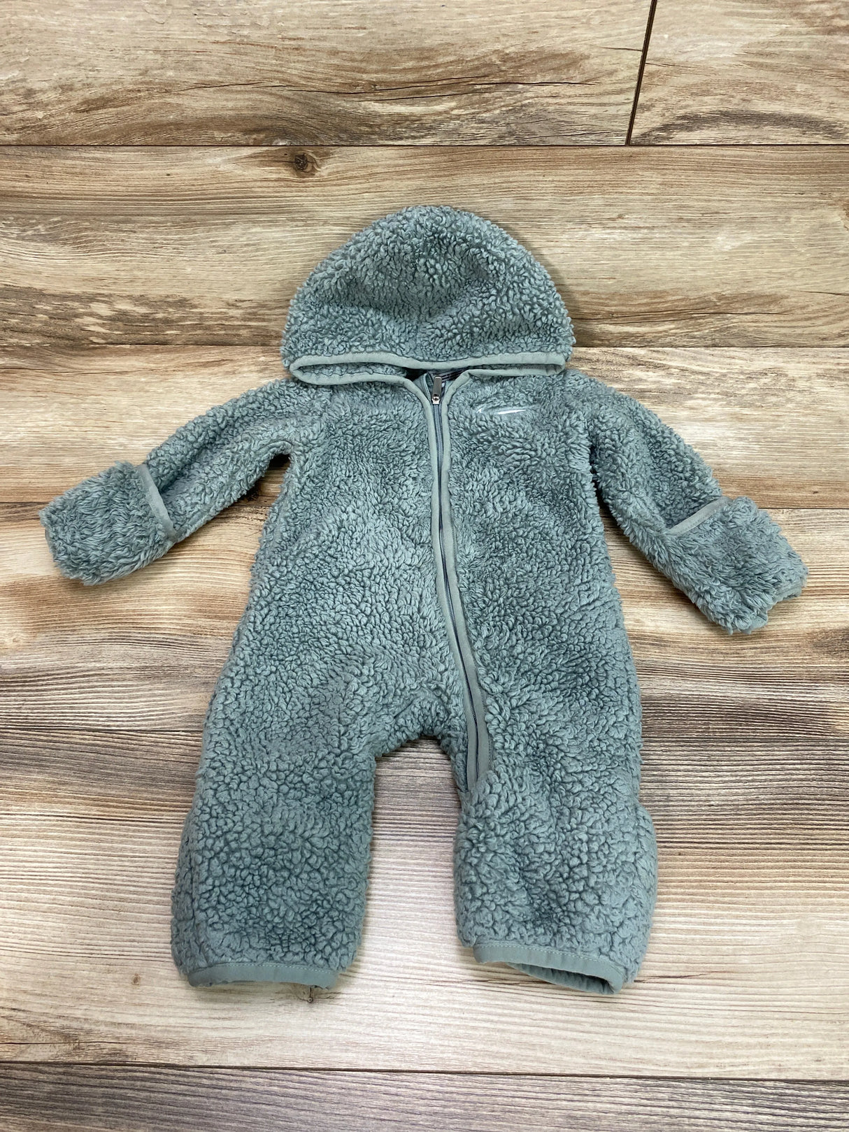 Nike Sage High Pile Fleece Hooded Romper sz 3m