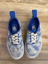 Vans Old Skool V Sneakers Tie Dye Palace Blue sz 10.5c
