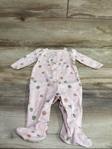 Carter's Ribbed Snap Sleeper Pink sz 6m