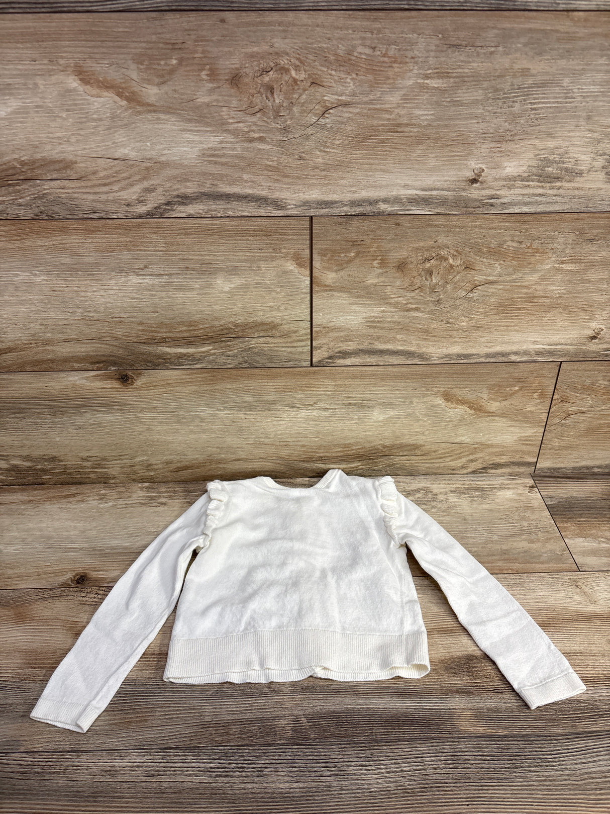 Carter's Button Front Cardigan White sz 3T