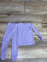 Little Sleepies 2pc Bamboo Pajama Set Purple sz 3T