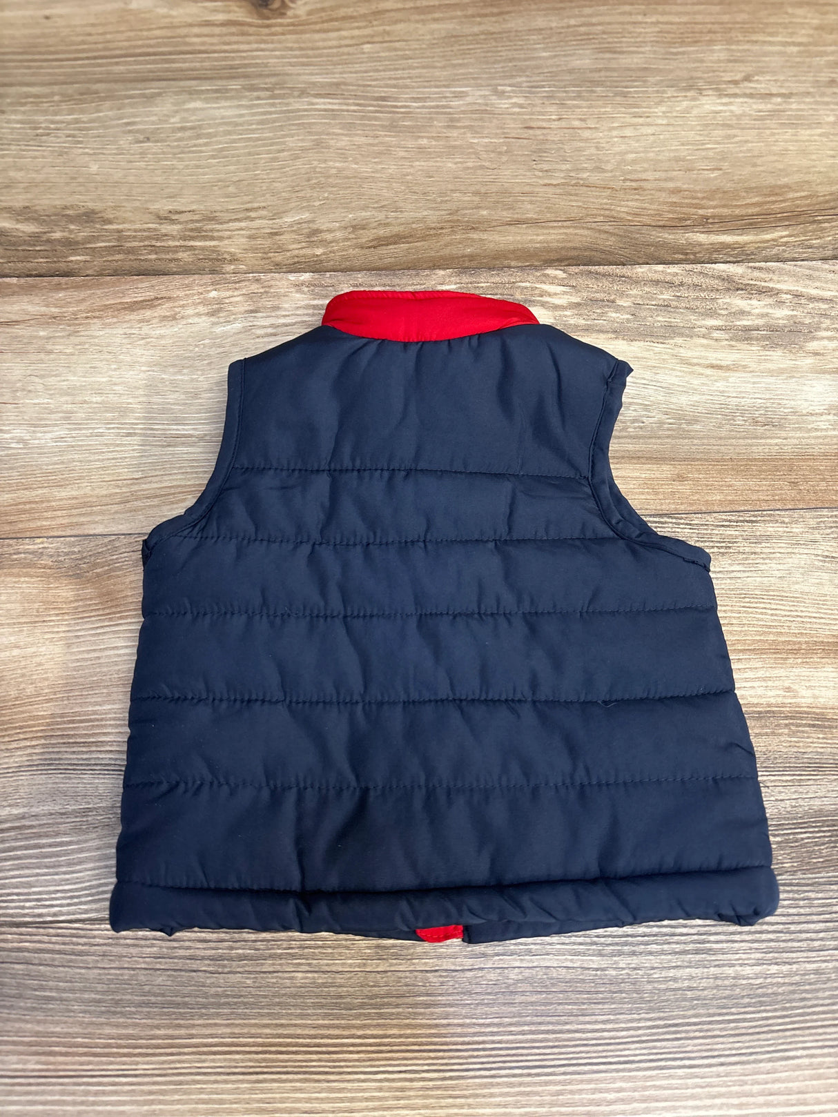 Lee Puffer Vest Red/Navy sz 6-9m