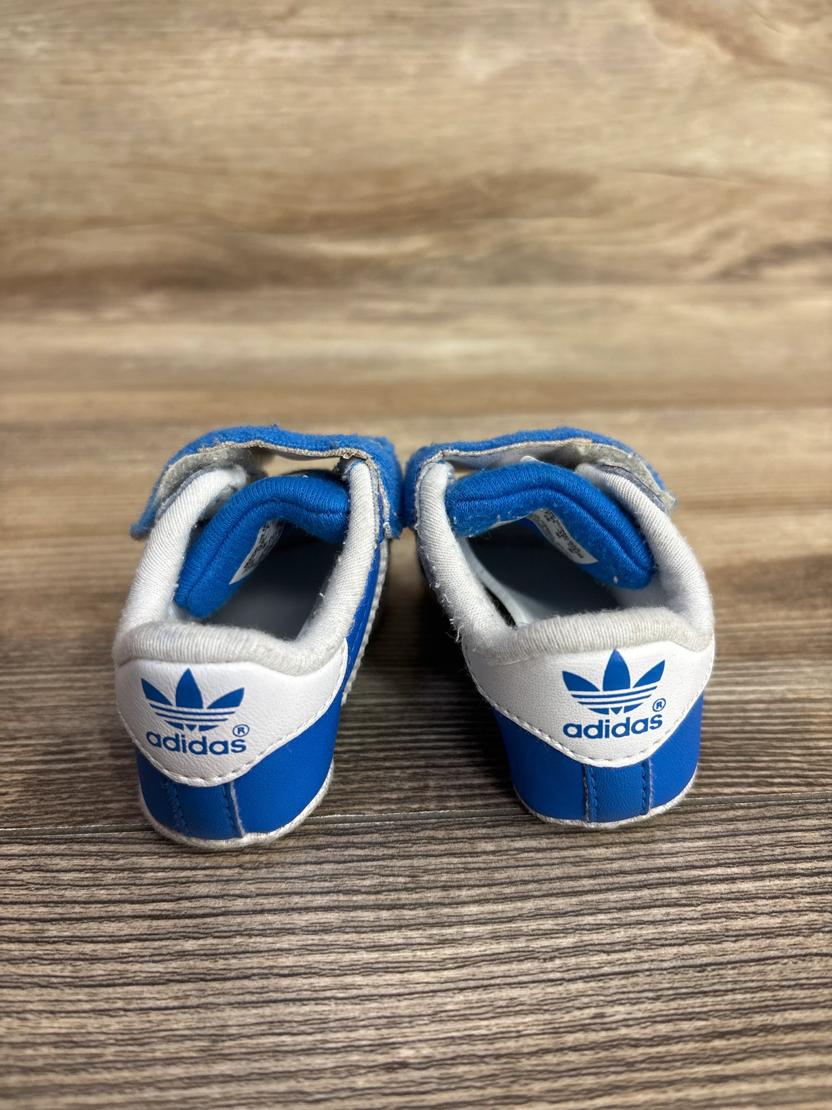 Adidas Originals Superstar Crib Shoes Blue sz 0/1c