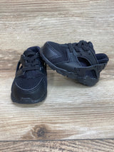 Nike Air Huarache Run Triple Black Sneakers sz 4c