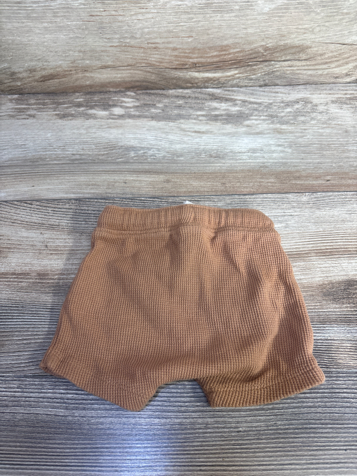 Old Navy Pull-On Waffle-Knit Shorts Brown sz 0-3m