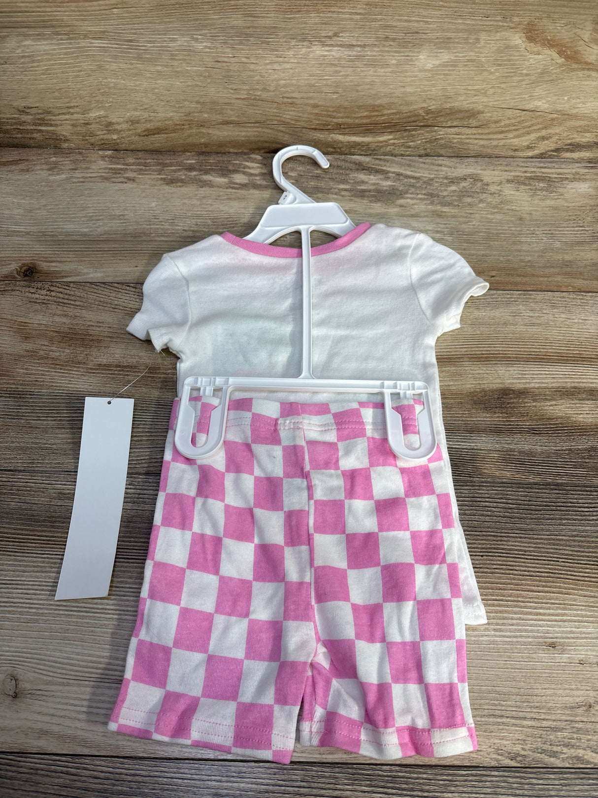 NEW Peppa Pig 2pc Pajama Set White sz 3T
