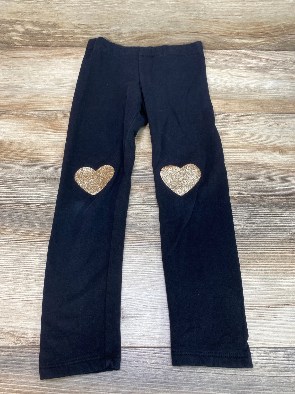 H&M Fleece Leggings Black sz 5T