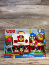 NEW Fisher Price Little People Caring For Animals Farm Playset