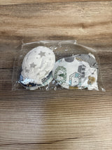 NEW 6pk Baby Mittens sz 3m+