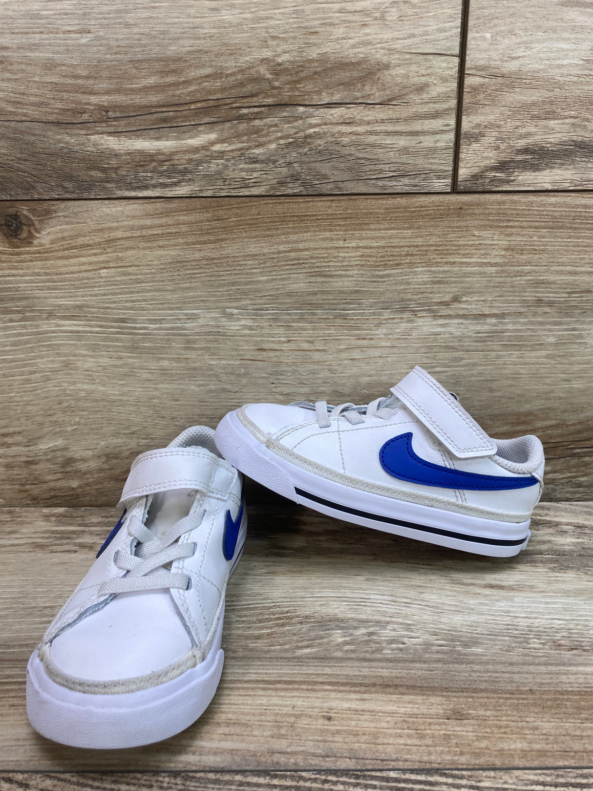 Nike Court Legacy TD 'White Game Royal' Sneakers sz 8c