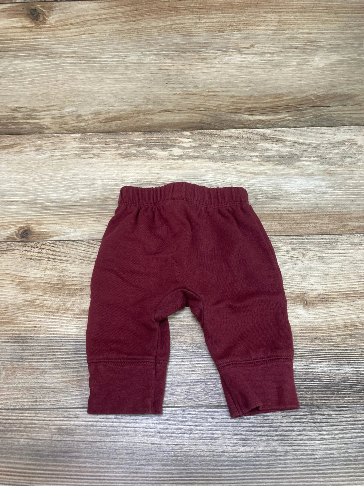 Cat & Jack Joggers Burgundy sz Newborn