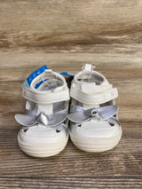 NEW Stride Rite 360 Mila Sandals White sz 4c