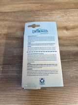 NEW Dr. Brown's Preemie Flow Narrow Silicone Nipples Slowest Flow - 6pk