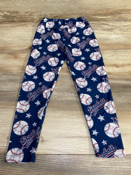 Charlies Project Baseball Leggings Blue sz 3-4T - Me n Mommy To Be