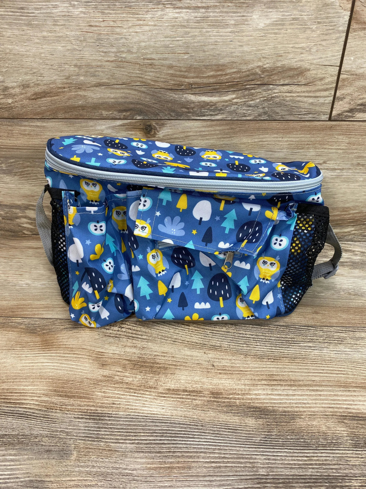 Toddmomy Stroller Bag Tote Purse Organizer Blue