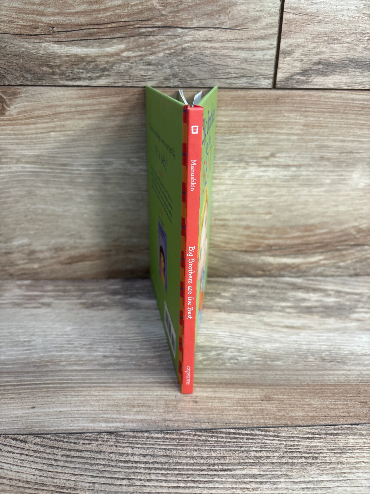 Big Brothers Are The Best By Fran Manushkin Hardcover Book - Me n Mommy To Be