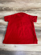 Wonder Nation Polo Shirt Red sz 4T