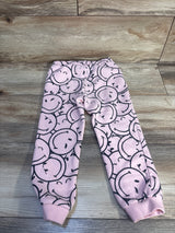 Smiley World x H&M Drawstring Joggers Pink sz 4T