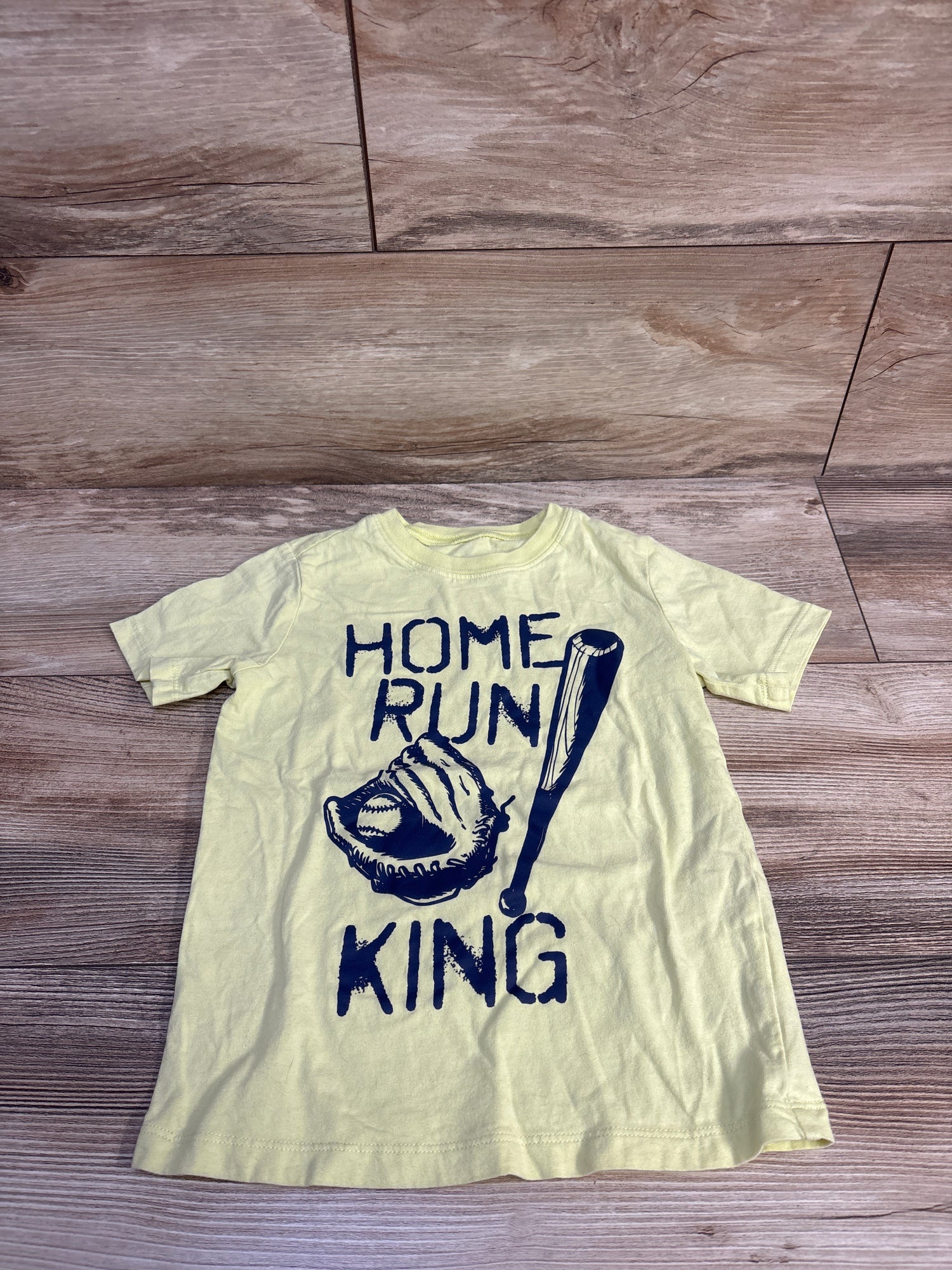 Carter's Home Run King Shirt Yellow sz 4T