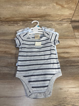 NEW First Impressions 3pk Bodysuits Grey sz 3-6m