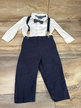 H&M 4pc Dressy Set White sz 12m