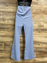 JOYSPELS Smooth Feeling Flare Maternity Leggings Light Blue sz Medium