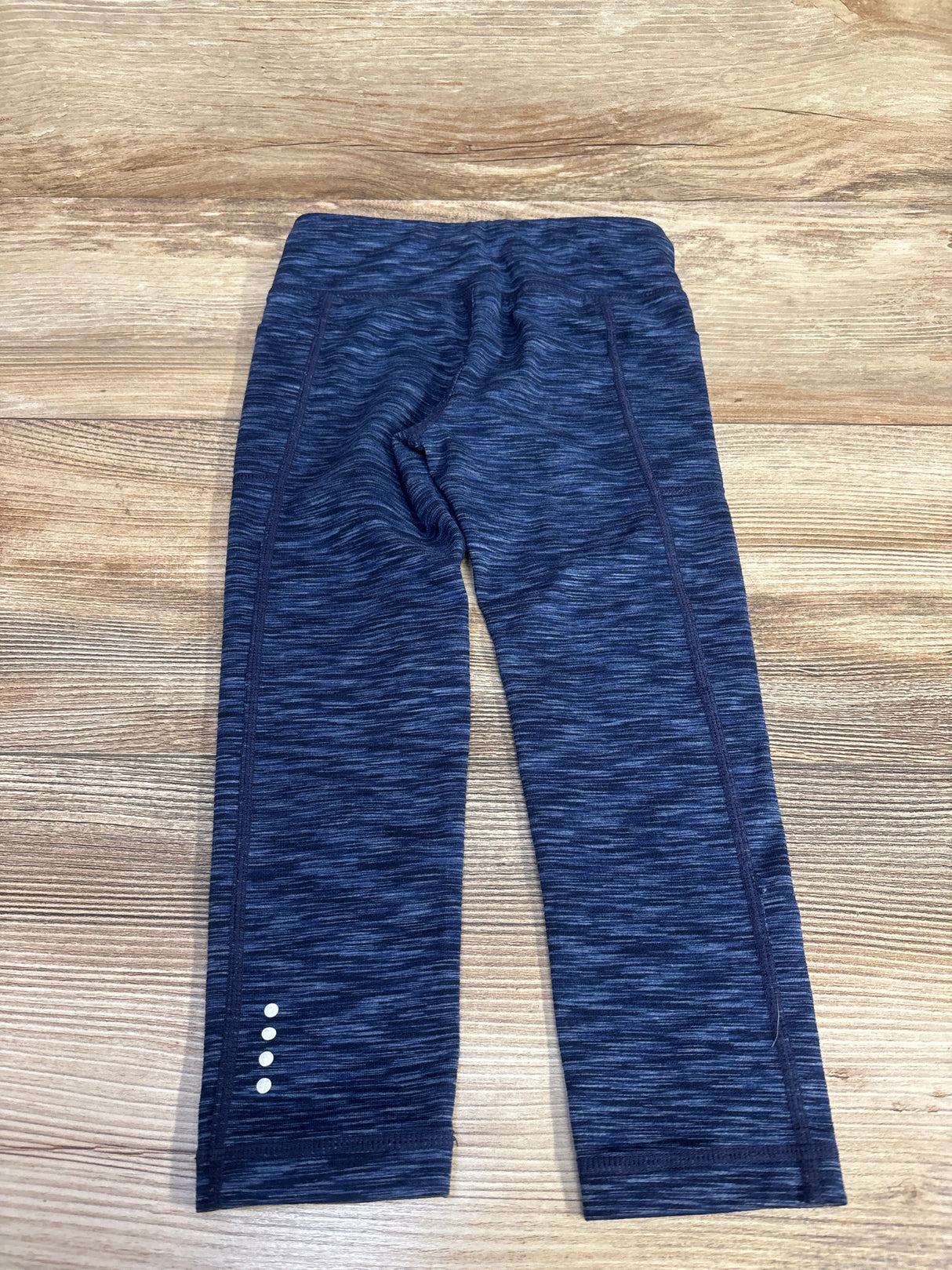 Primary Active Pocket Leggings in Blue Spacedye sz 4T