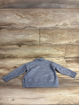 NEW Zara Plain Knit Turtleneck Sweater Grey sz 18-24m