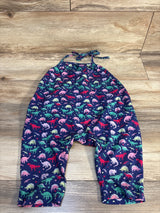 Dinosaur Open Back Romper Navy sz 3T