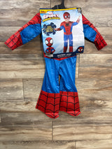 NEW Jazwares Disney Junior Spider-Man Toddler Costume sz 2-3T