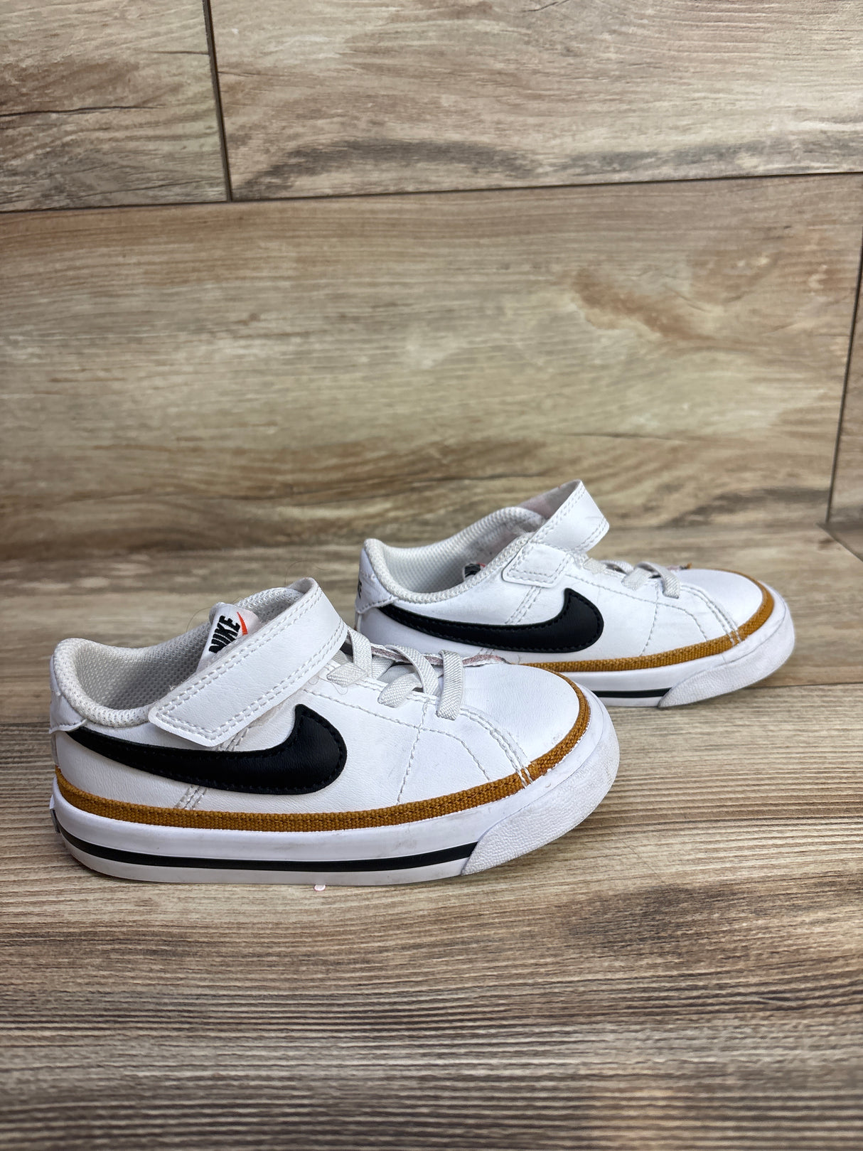 Nike Court Legacy TD 'White Desert Ochre' Sneakers sz 8c