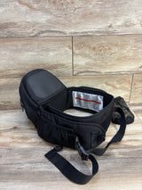 Tushbaby Hip Seat w/ The Hands-Free Attachment 2-in-1 Combo Carrier up to 45lbs Black