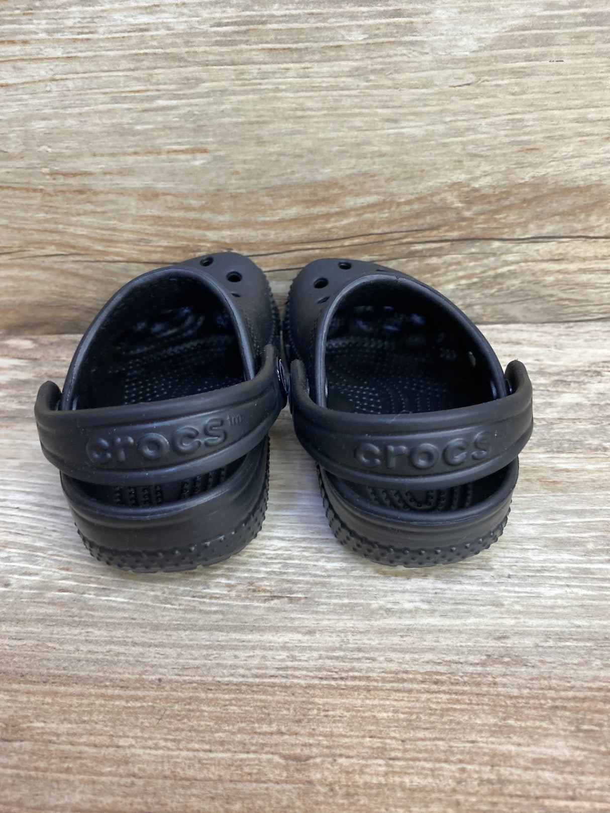 Crocs Classic Clogs Black sz 2/3c