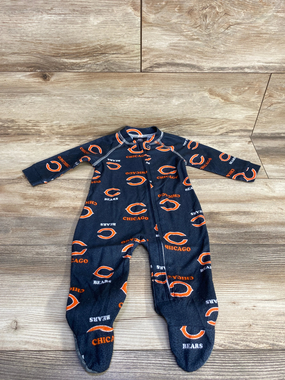 NFL Team Apparel Chicago Bears Sleeper Grey sz 0-3m