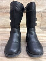 Rachel Shoes Lil' Courtlyn Boots Black sz 8c