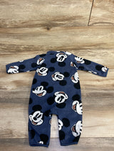 H&M x Disney Mickey Mouse Fleece Coverall Blue sz 6m