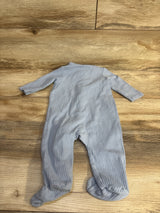 Just One You Ribbed Sleeper Blue sz 6m